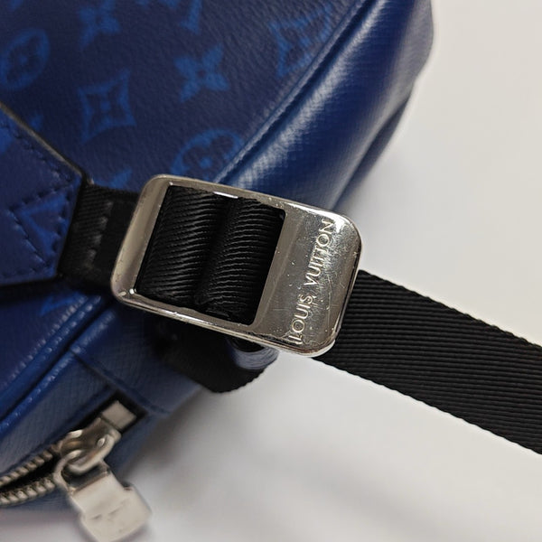 OUTDOOR PM Monogram Coated Canvas Blue