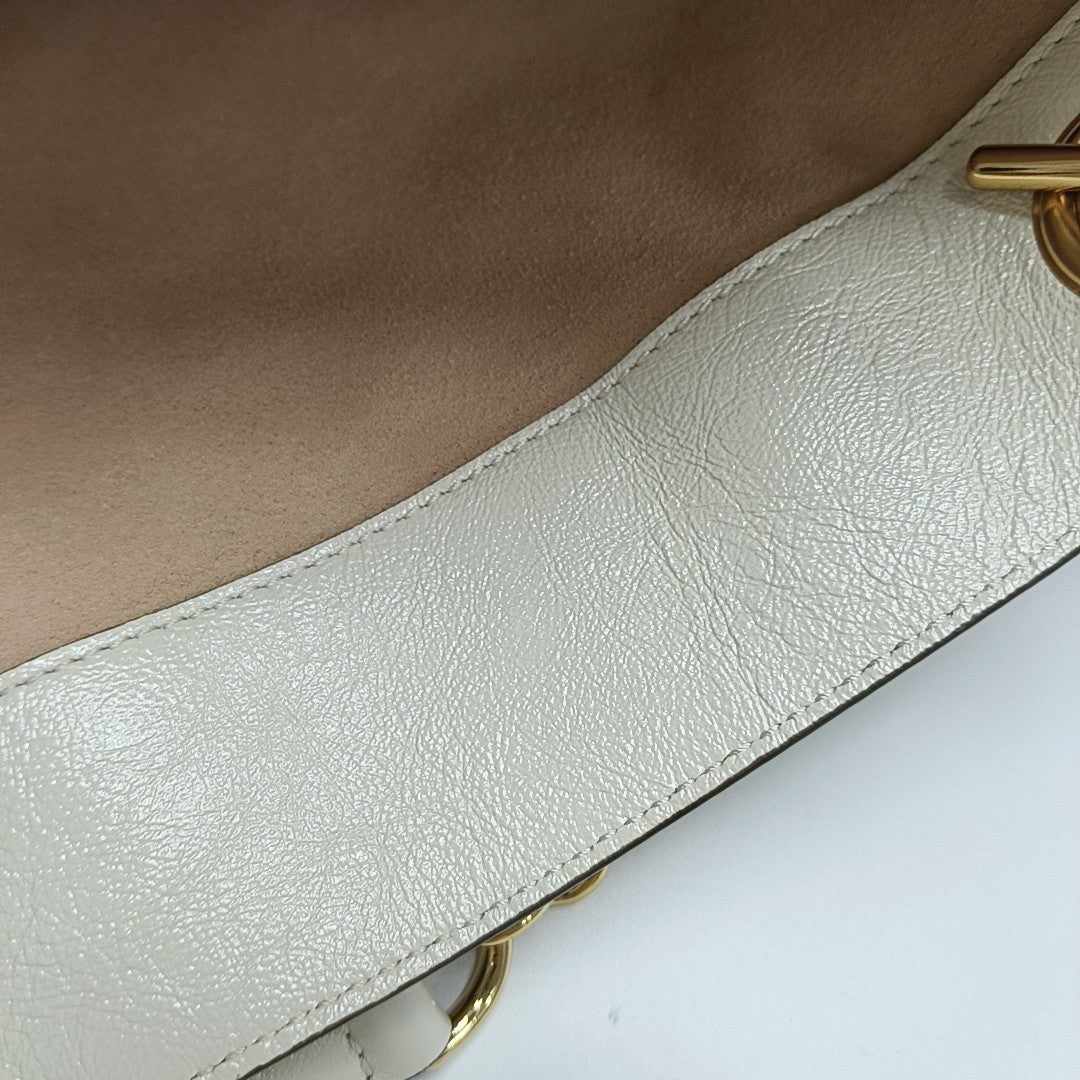 Rajah Calfskin White