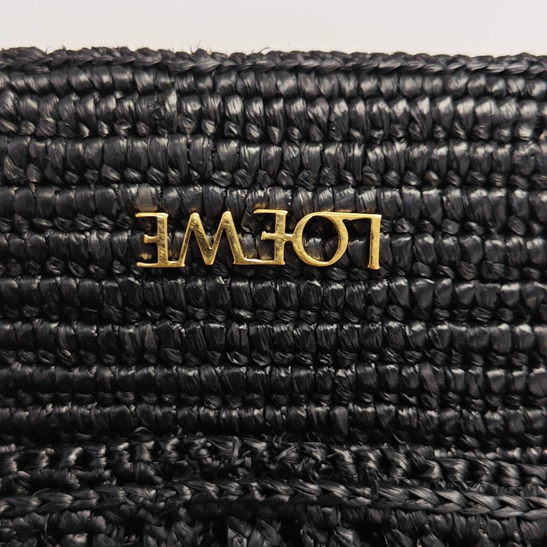 Ola Medium Straw Black