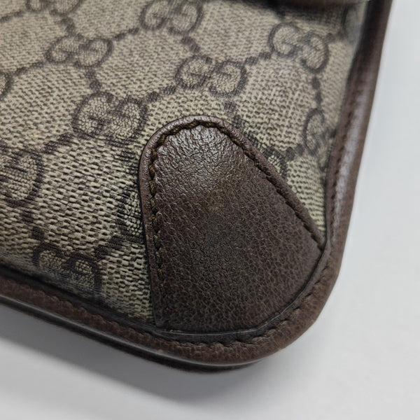 Neo Vintage Small Monogram Coated Canvas Beige