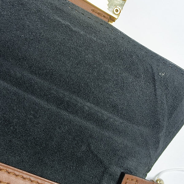 DAUPHINE WOC Monogram Coated Canvas Brown