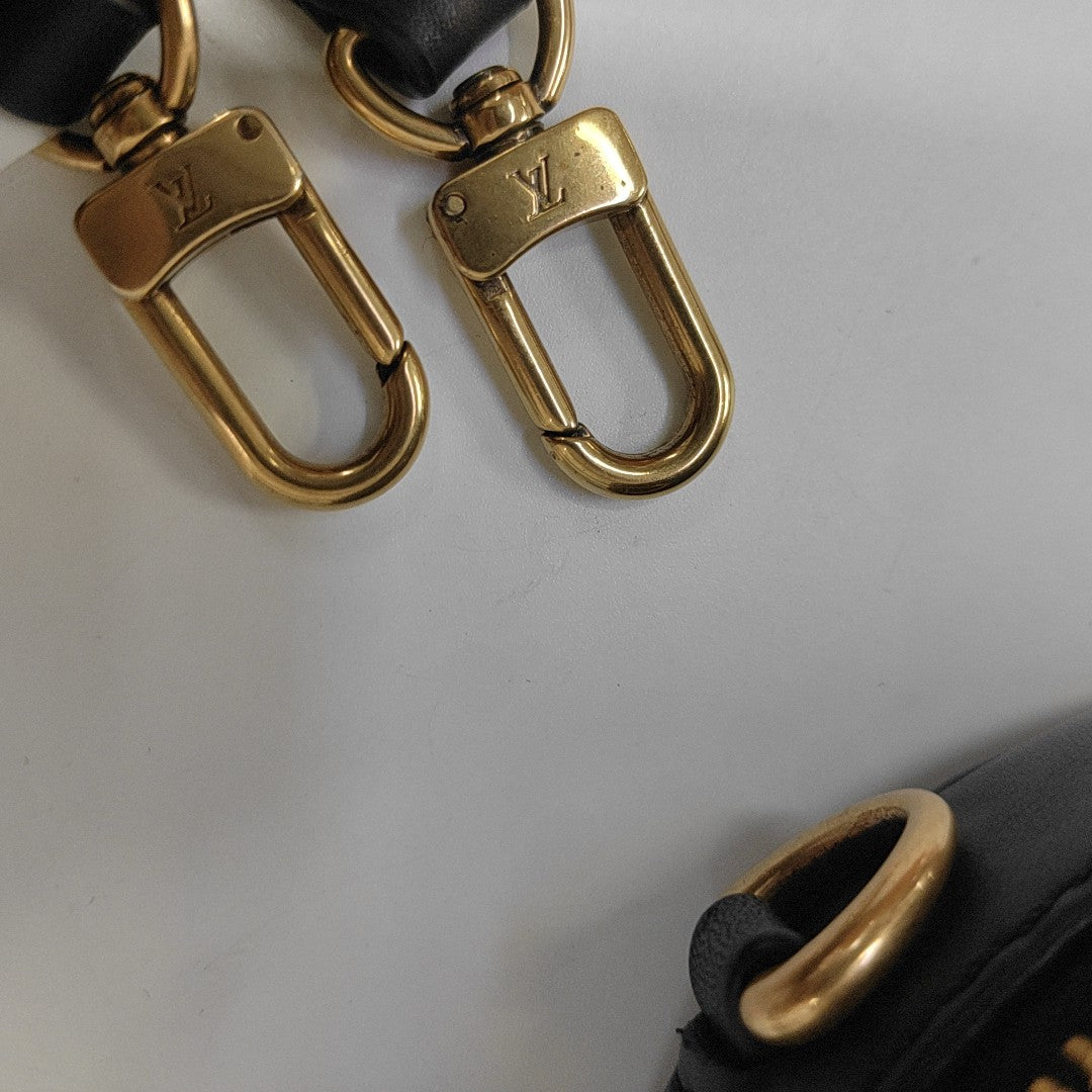 NEW WAVE Quilted Calfskin Black