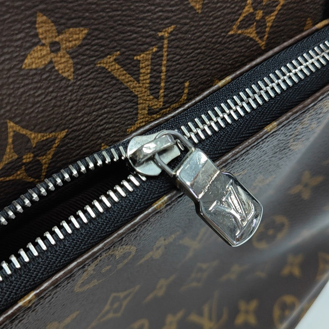 ZACK Monogram Coated Canvas Brown