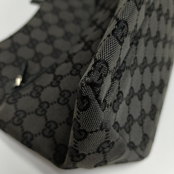 Monogram Canvas Top Handle Bag Black