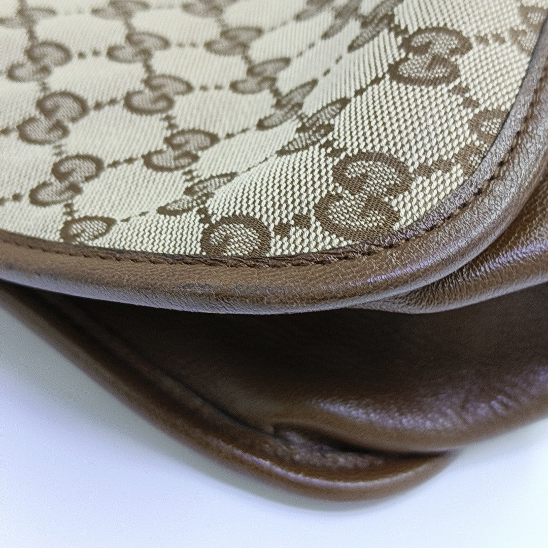 Horsebit 1955 Coated Canvas Beige