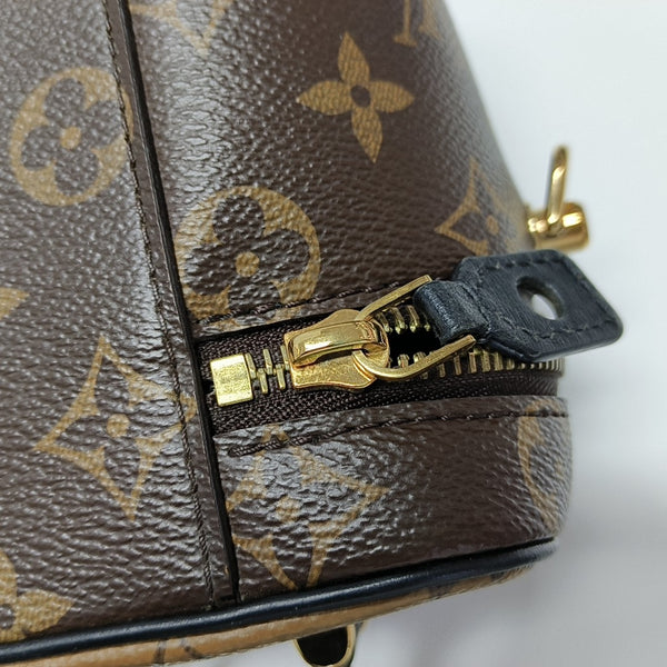 Vanity Chain Pouch Monogram Coated Canvas Brown