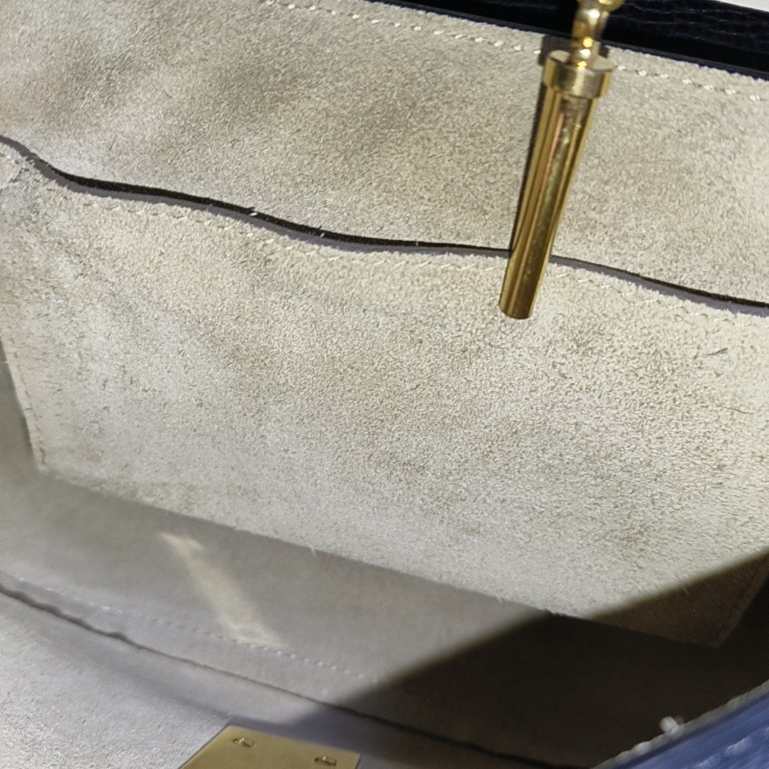 Drew Mini Calfskin Black