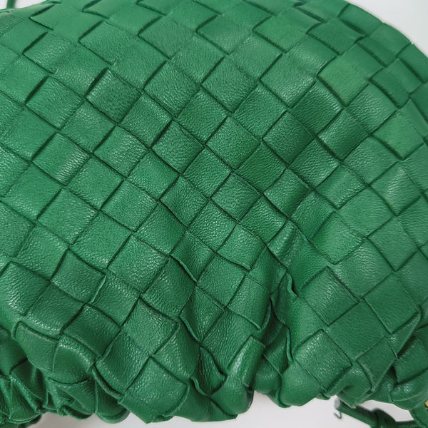 Lambskin Shoulder Bag Green