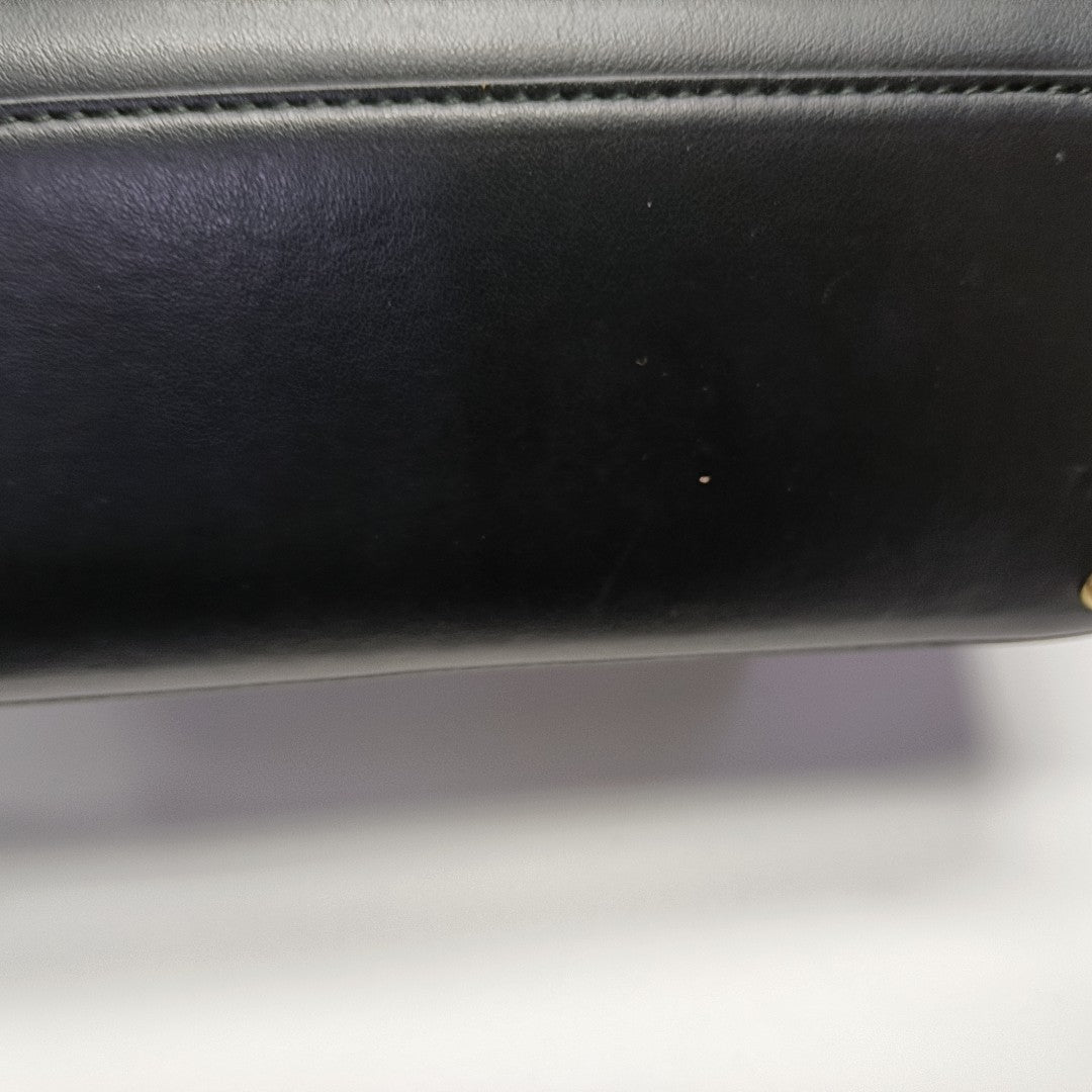 Thalia Calfskin Black