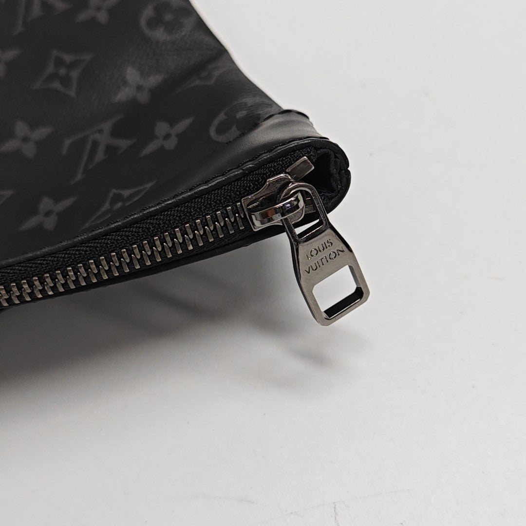 DISCOVERY Monogram Coated Canvas Black