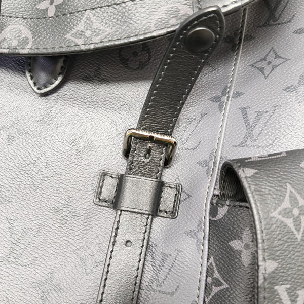 CHRISTOPHER Monogram Coated Canvas Gray