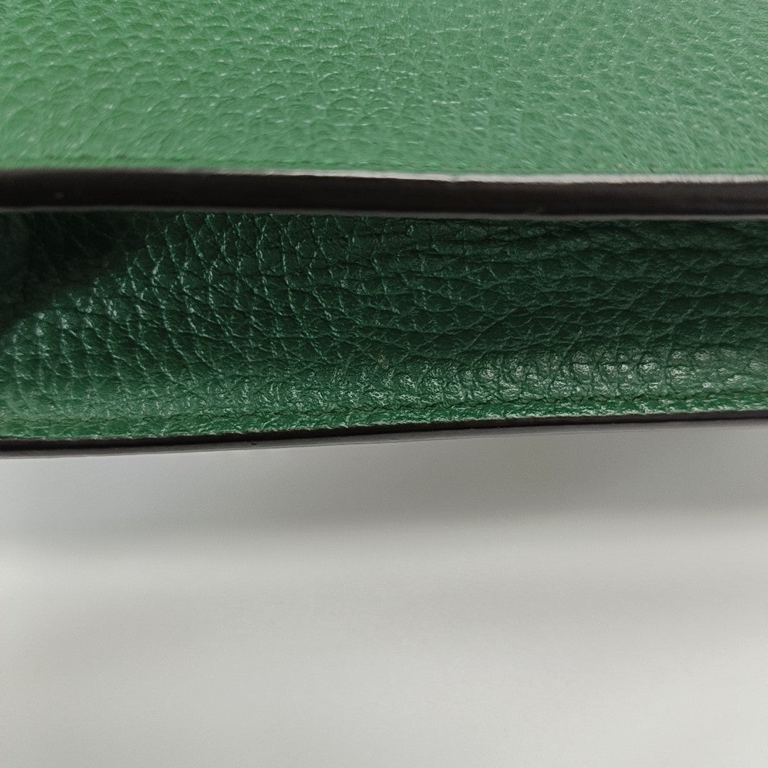Authenticated pre-owned  Dionysus Super Mini Calfskin Green - Shoulder Bag at Looply