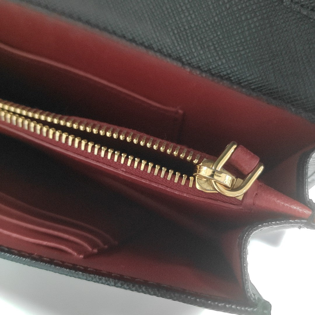 Calfskin Shoulder Bag Black