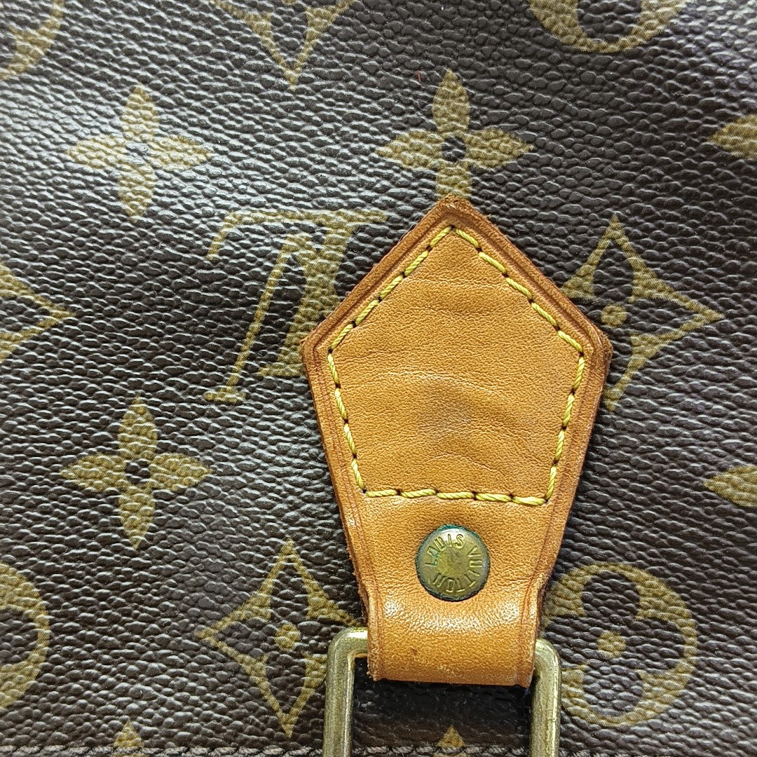 SPEEDY 30 Monogram Coated Canvas Brown