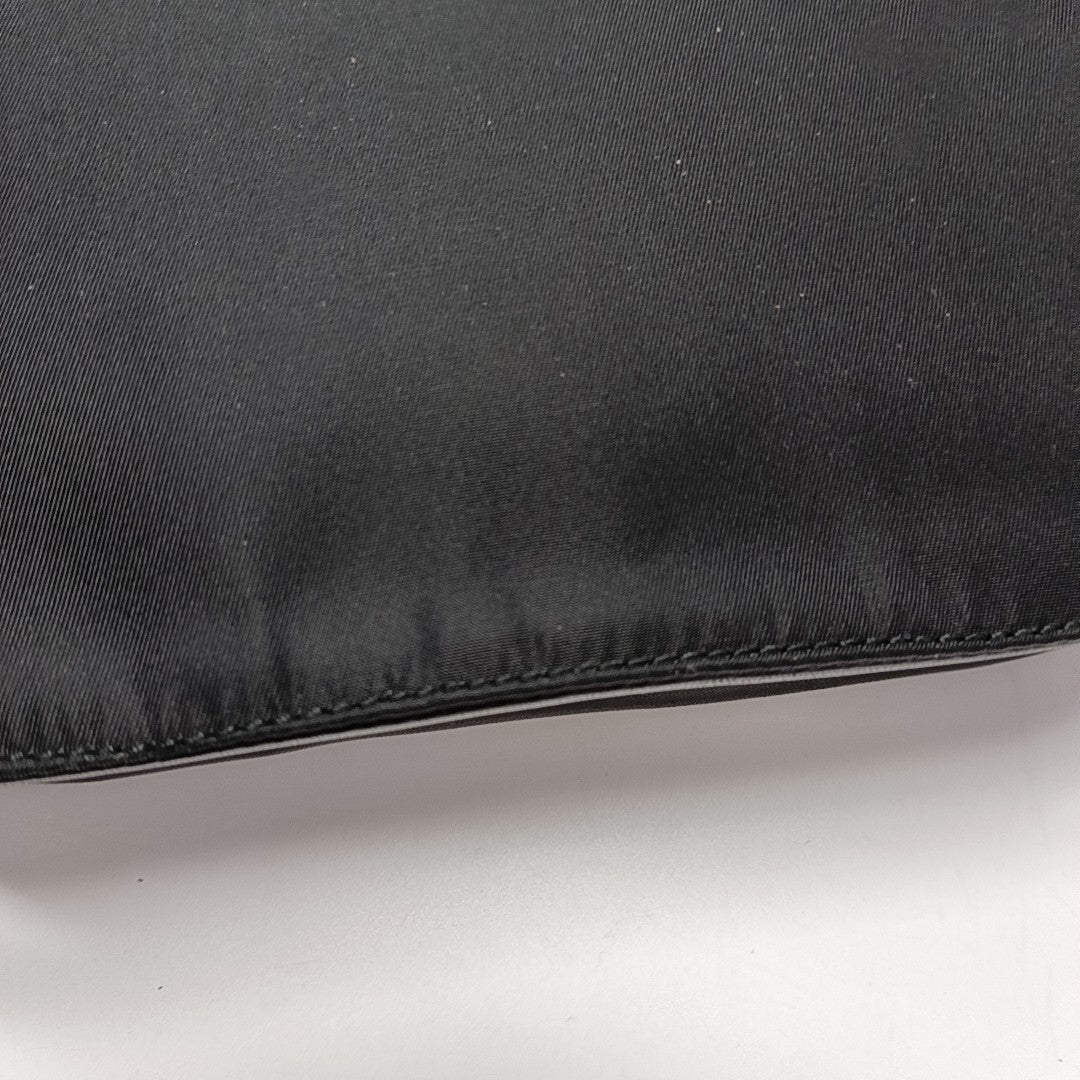 Fabric Crossbody Bag Black
