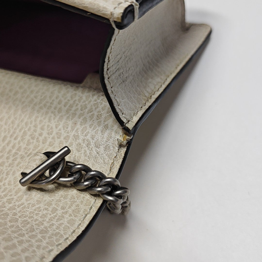 Dionysus Super Mini Calfskin Beige