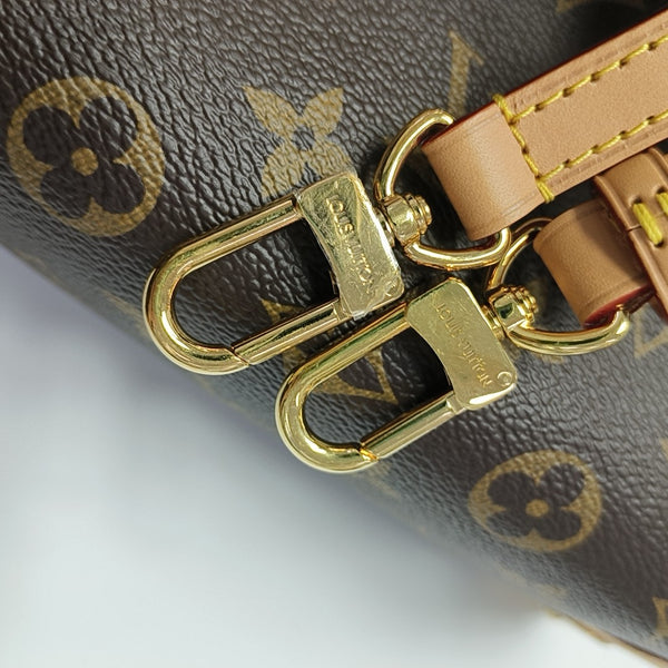 SIDE TRUNK MM Monogram Coated Canvas Brown