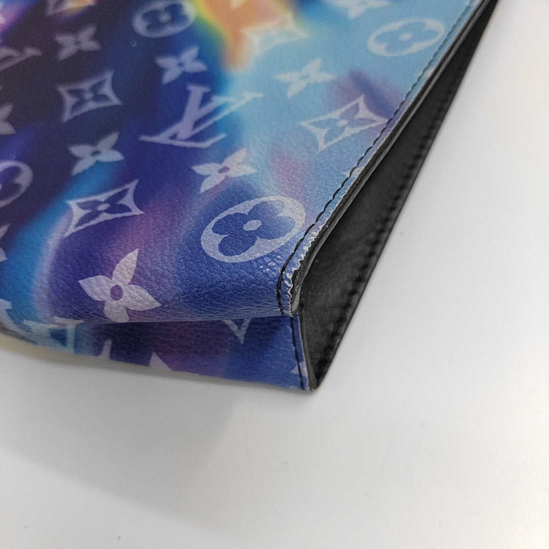 Pochette Voyag MM Monogram Coated Canvas Multicolor