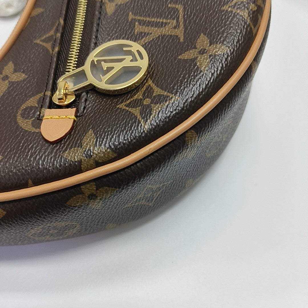 LOOP Monogram Coated Canvas Brown