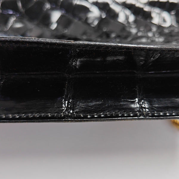 Calfskin Shoulder Bag Black