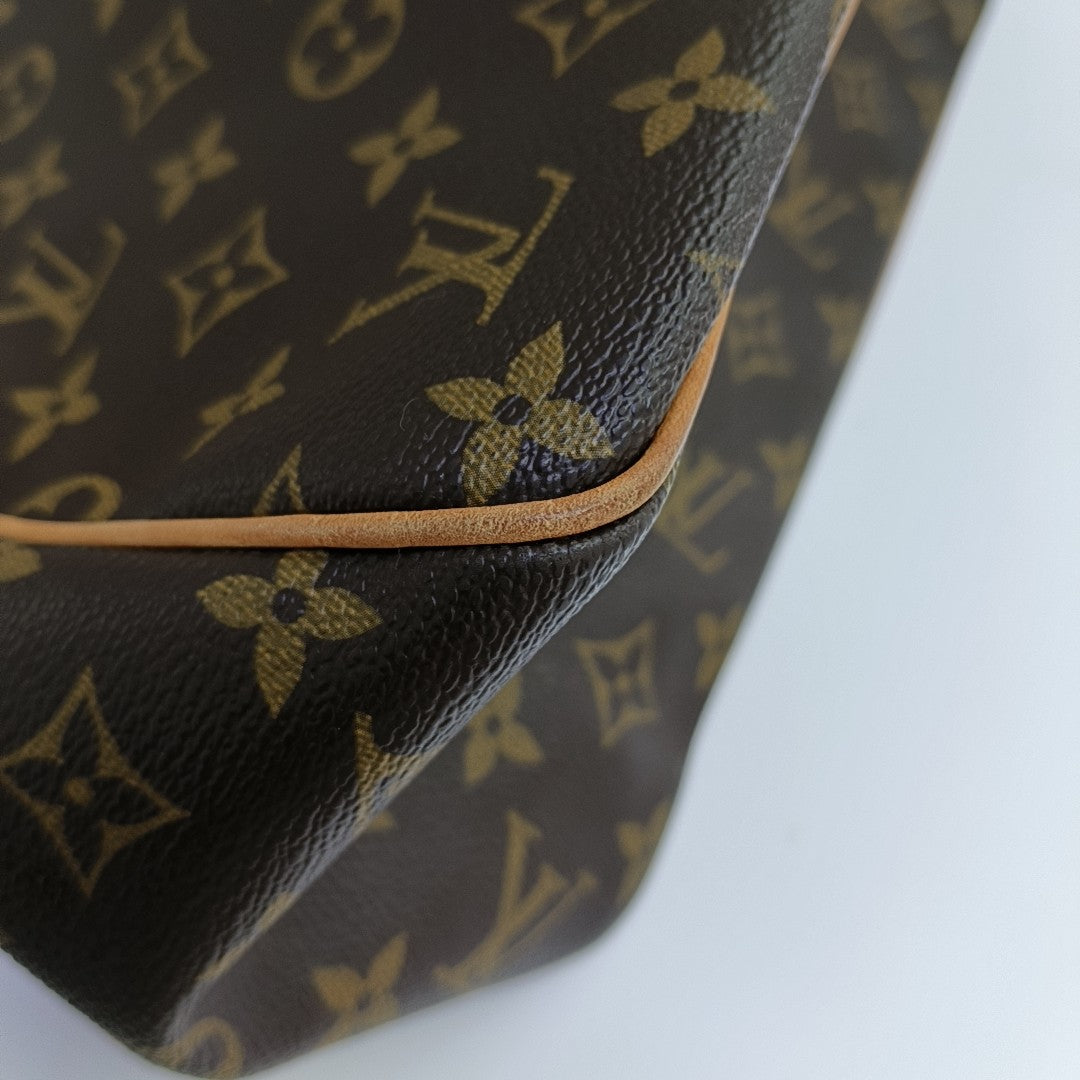 BATIGNOLLES MM Monogram Coated Canvas Brown