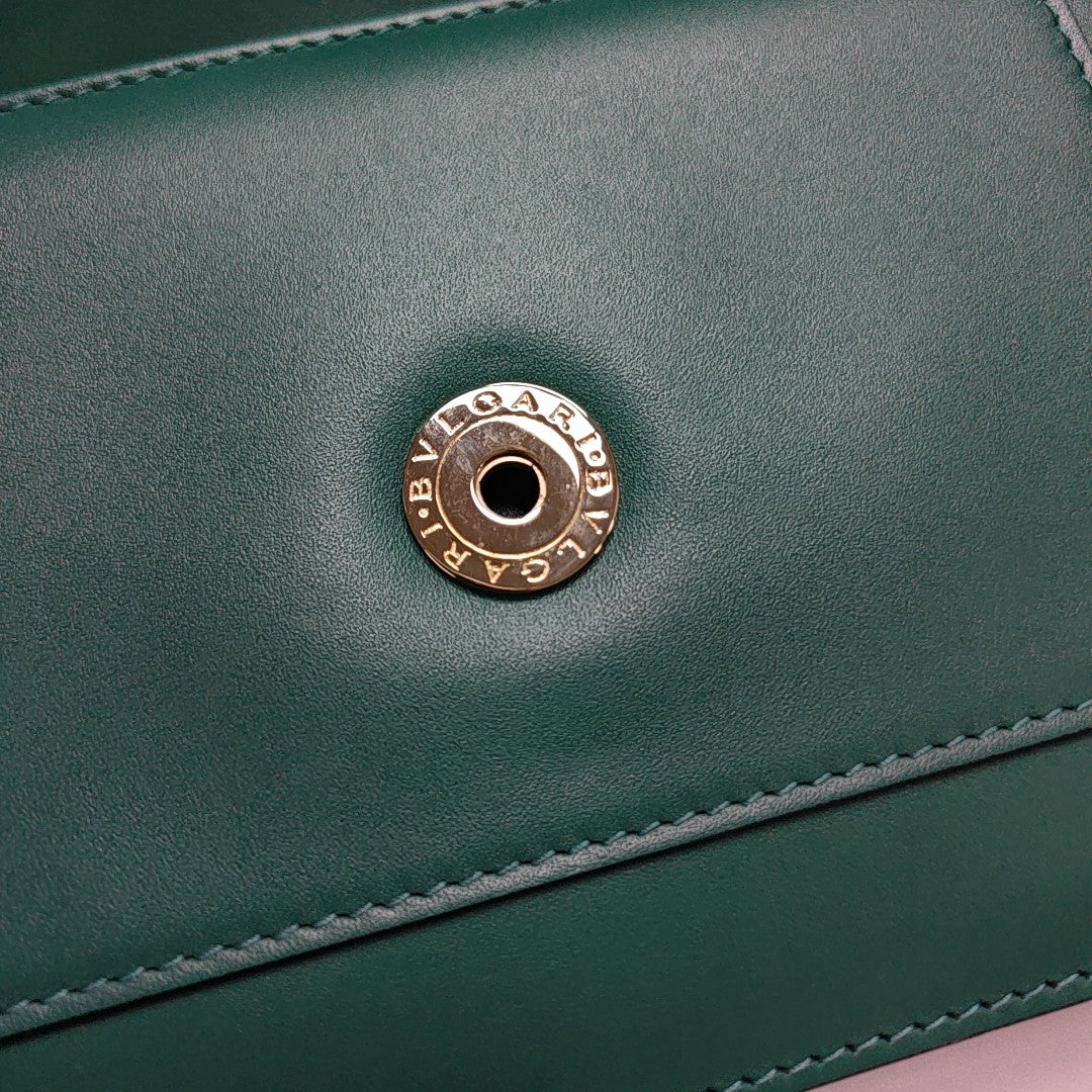 SERPENTI FOREVER Small Calfskin Green