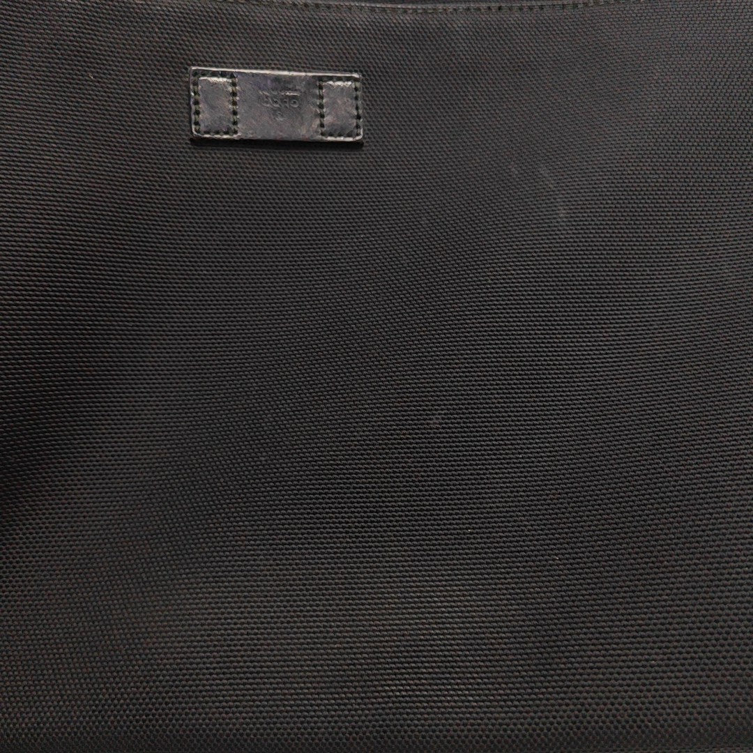 Canvas Shoulder Bag Black