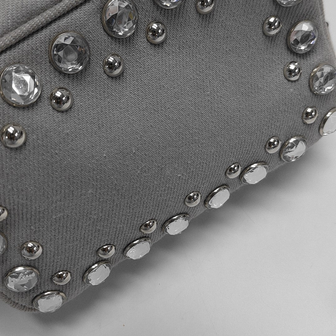 Canvas Shoulder Bag Gray