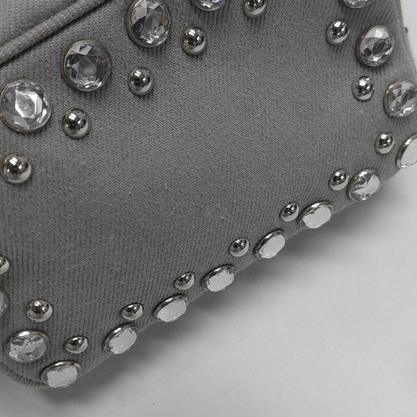 Canvas Shoulder Bag Gray