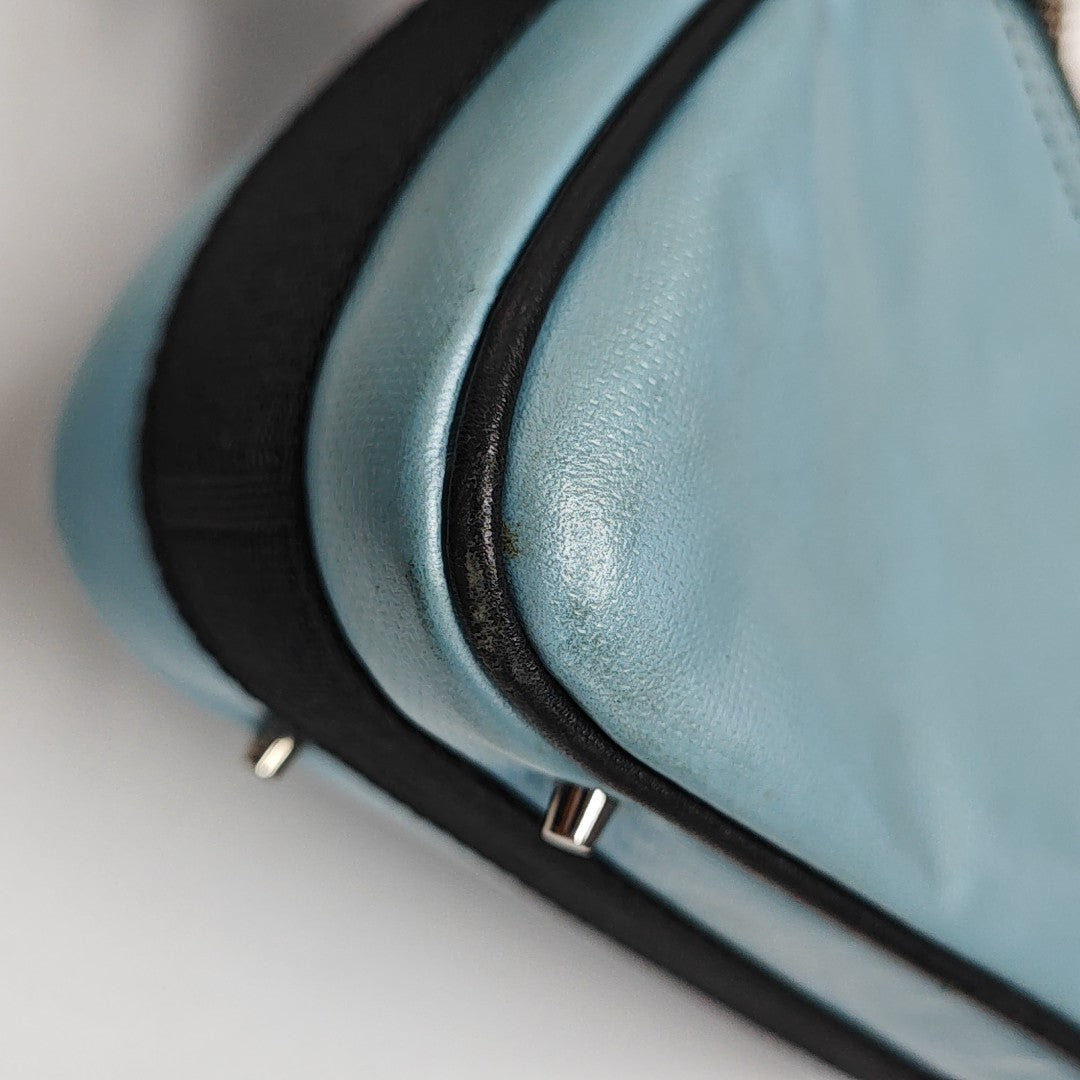 Calfskin Tote Bag Blue