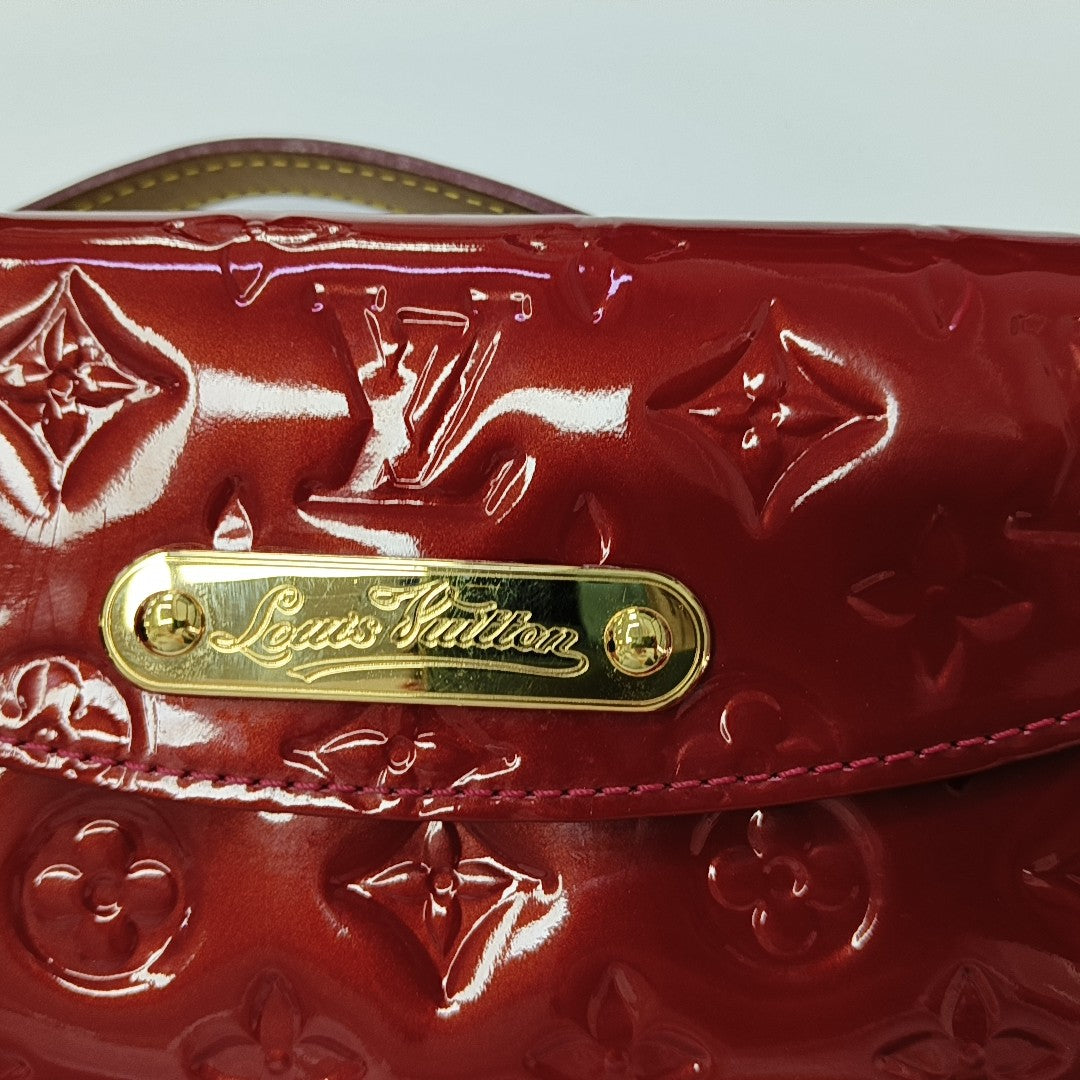 SUNSET BOULEVARD Patent Leather Red