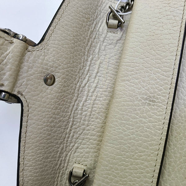 Dionysus Super Mini Calfskin White