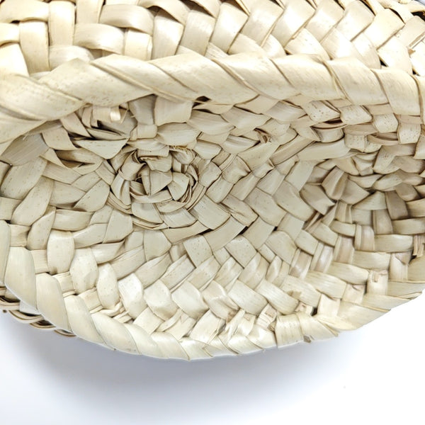 TEEN TRIOMPHE CELINE CLASSIC Mini Straw Beige