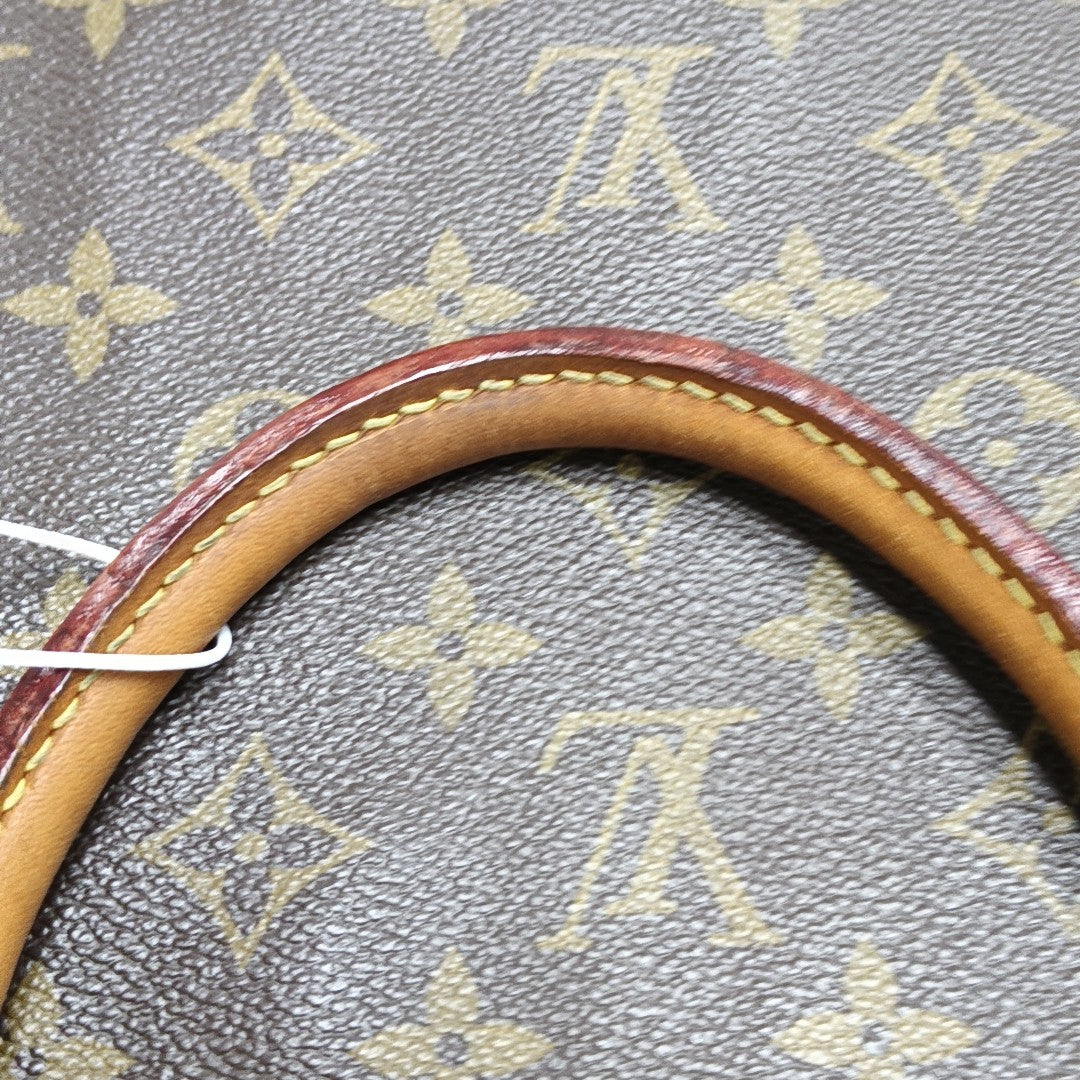 SAC PLAT GM Monogram Coated Canvas Brown