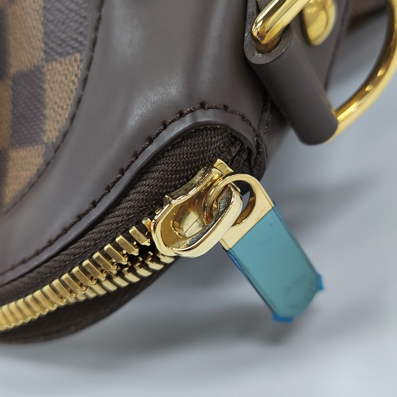 TREVI PM Damier Ebene Coated Canvas Brown