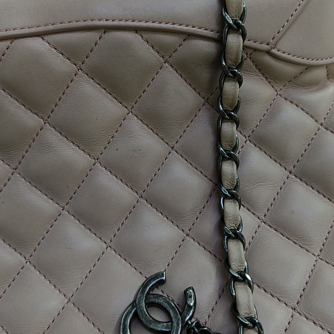 SHIVA Quilted Calfskin Pink