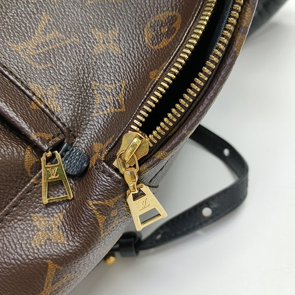 PALM SPRINGS PM Monogram Coated Canvas Brown