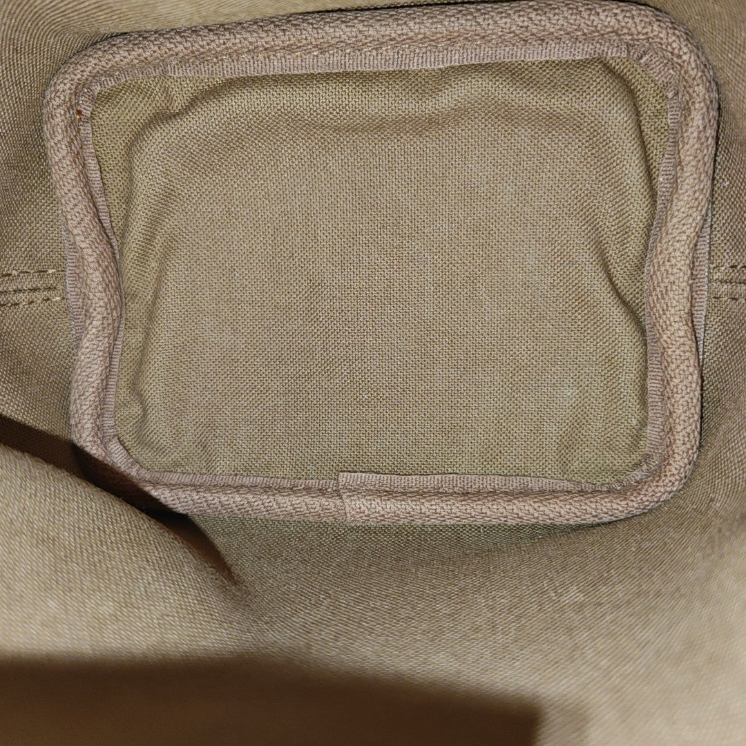 NÉONOÉ Nano Monogram Coated Canvas Brown