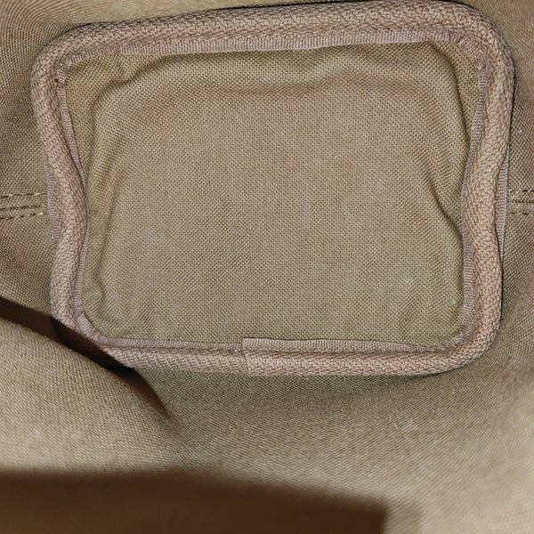 NÉONOÉ Nano Monogram Coated Canvas Brown