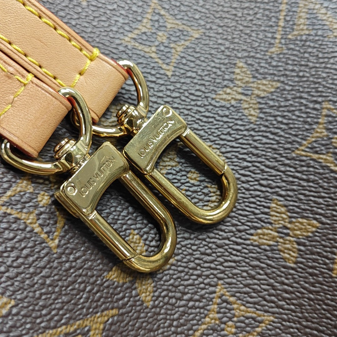 NÉONOÉ BB Monogram Coated Canvas Brown