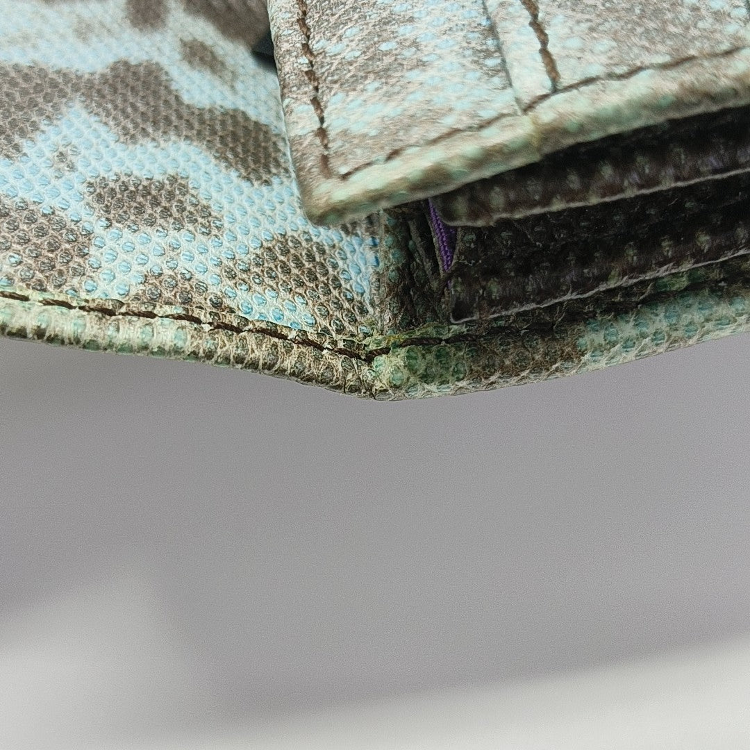 SERPENTI FOREVER Calfskin Brown Wallet