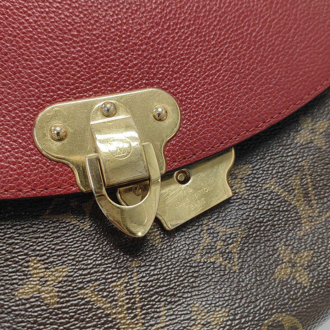 SAINT PLACIDE Monogram Coated Canvas Brown
