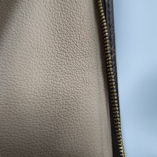 TOILET POCKET 26 Monogram Coated Canvas Brown