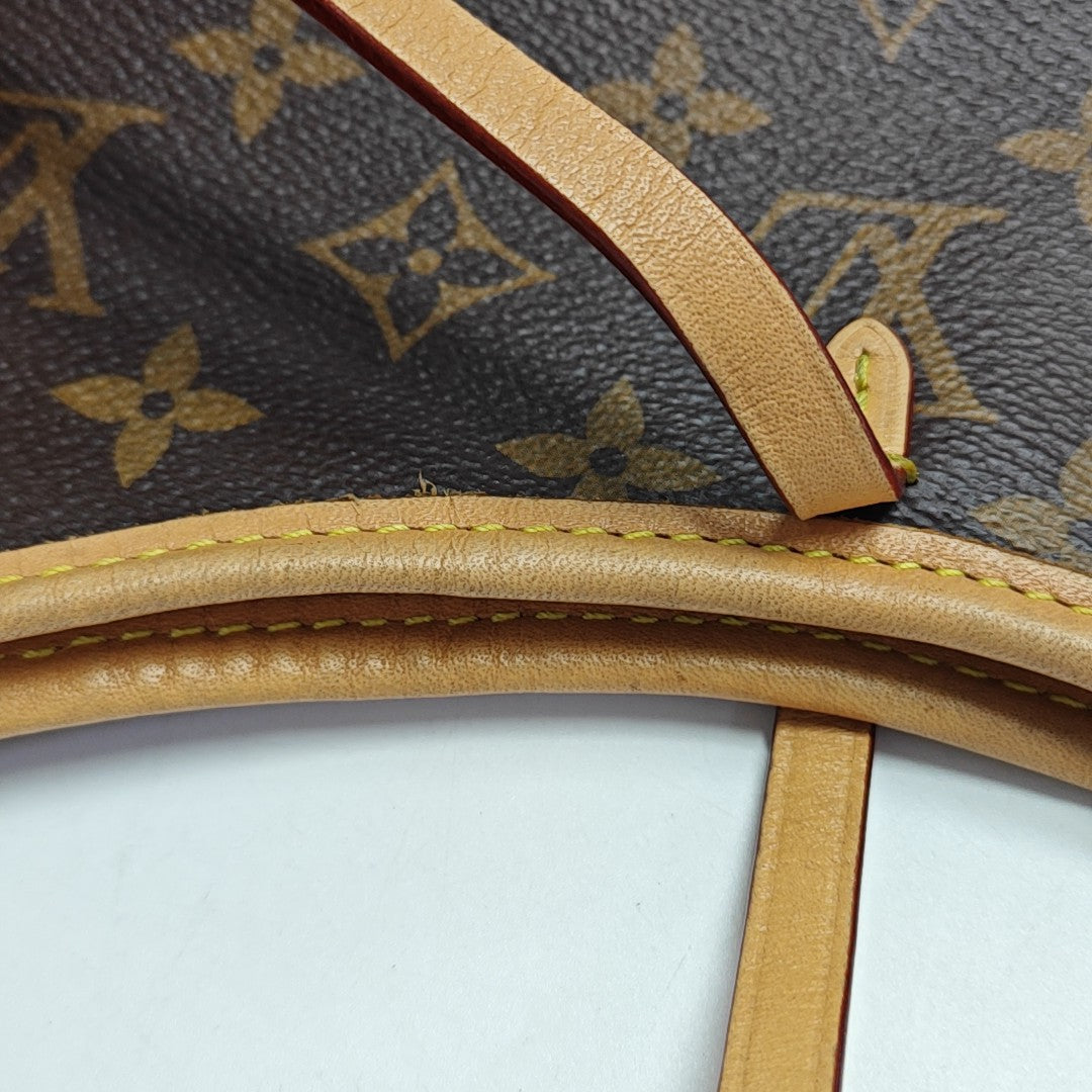 CARRYALL PM Monogram Coated Canvas Brown