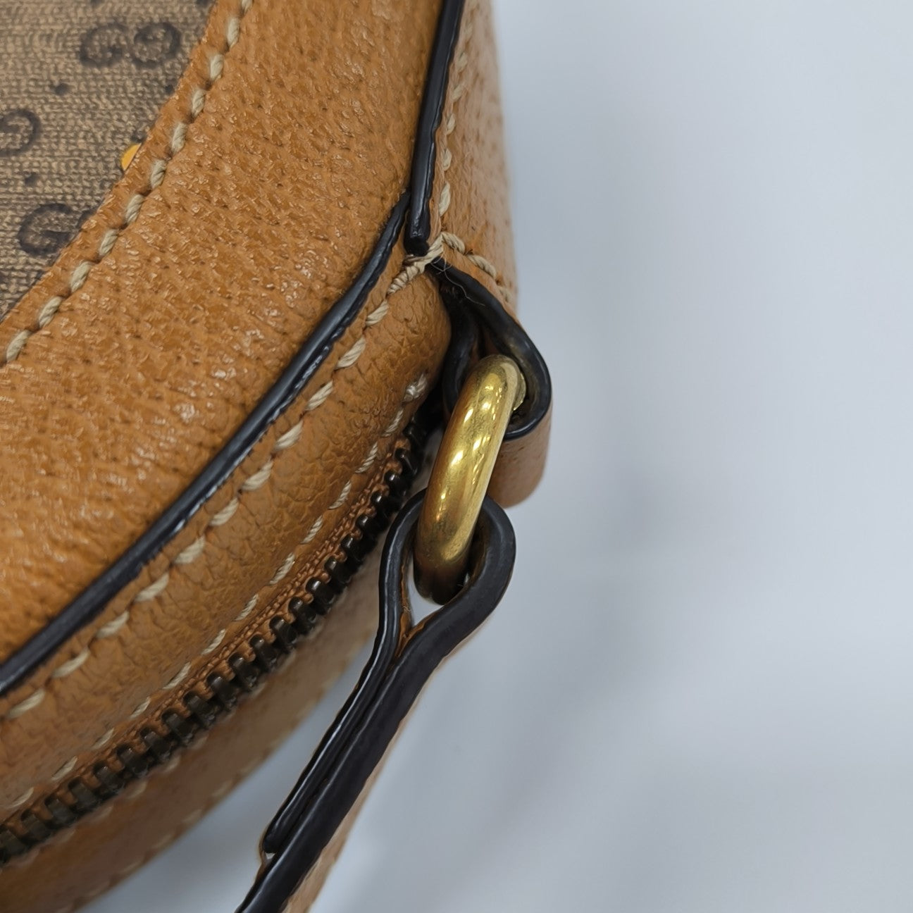 Disney X Gucci Monogram Coated Canvas Brown