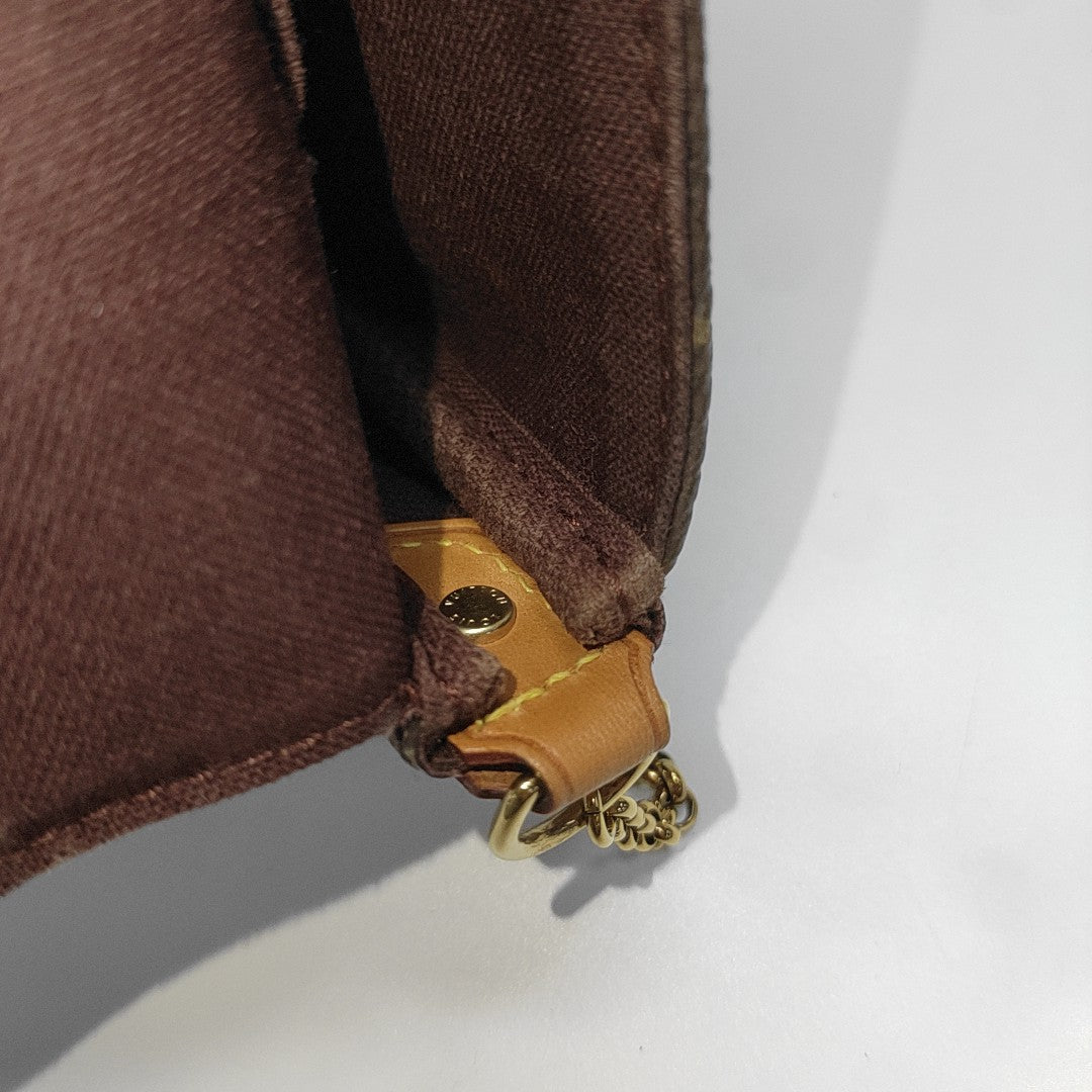 FAVORITE PM Monogram Coated Canvas Brown