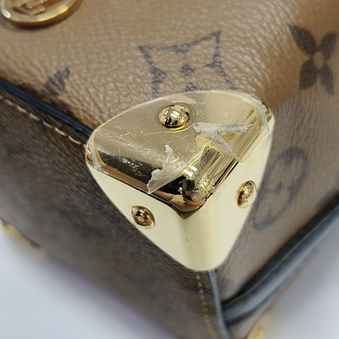 NOÉ PURSE LV CHARMS Monogram Coated Canvas Brown