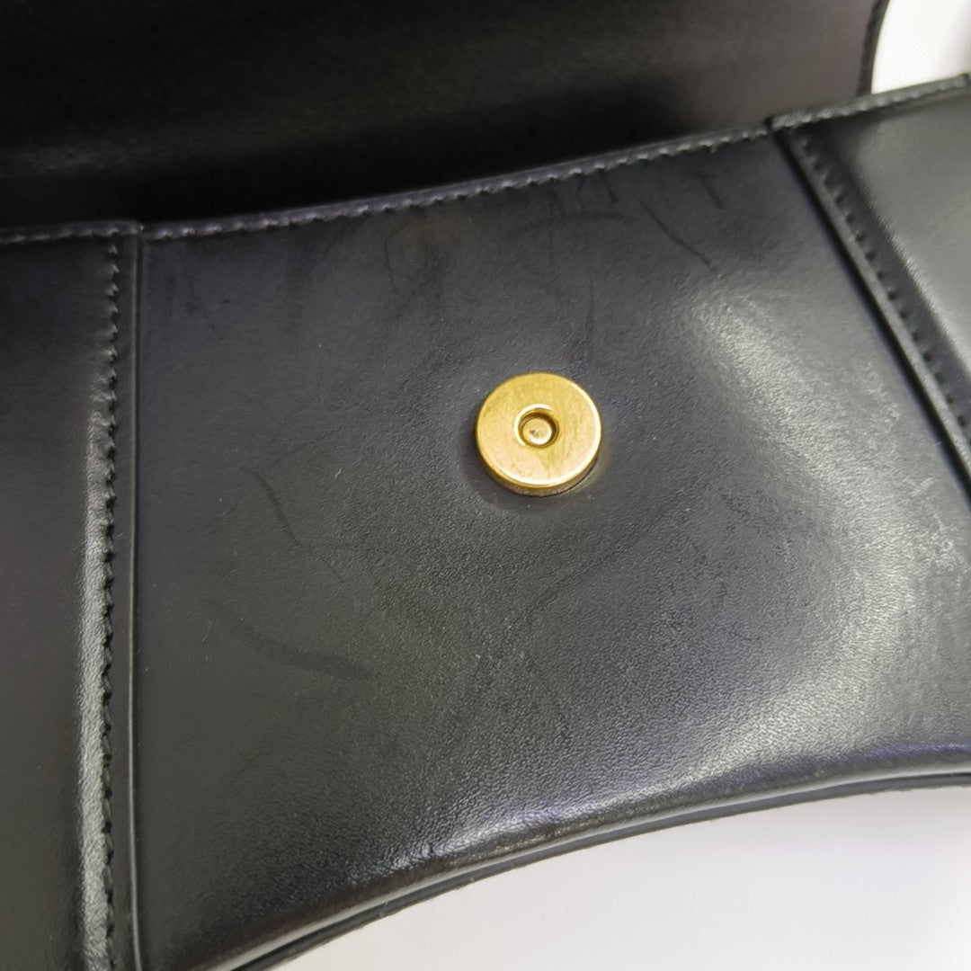 Hourglass XS Calfskin Black