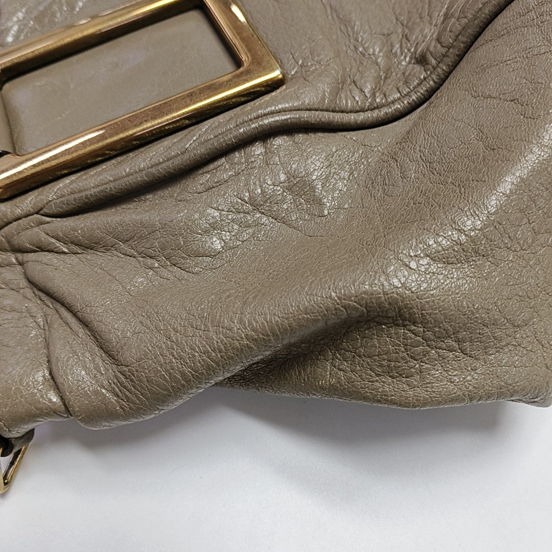 Ethel Leather Gray