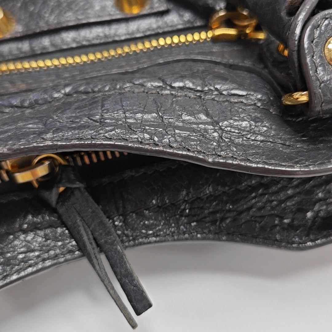 Classic City Mini Lambskin Gray